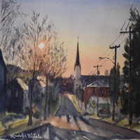 Daybreak Pleasant St Brunswick by Randolph Nichols
